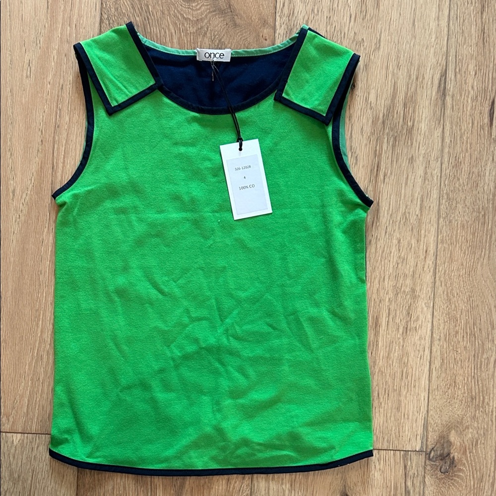 Vibrant Green Tank Top by